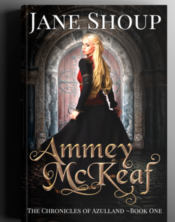 Desain cover buku dengan ilustrasi abad pertengahan